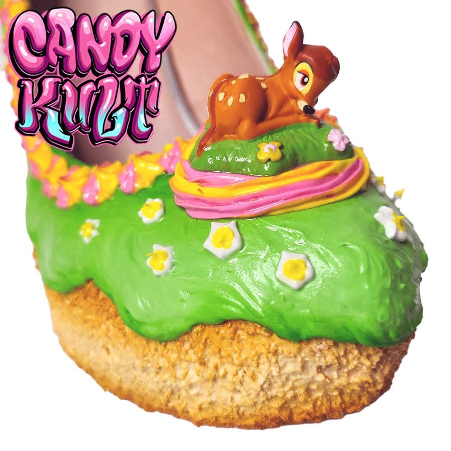 Blissful Woodlands Cake High Heel Shoes - Candy Kult - Candy Cult - Candy Kult Land - Wishbone - Boo Kitty - Panku - Frosti - Toxic Kitten - Hex-Heart - Cult Candy - Cake High Heels - [product_vendor}