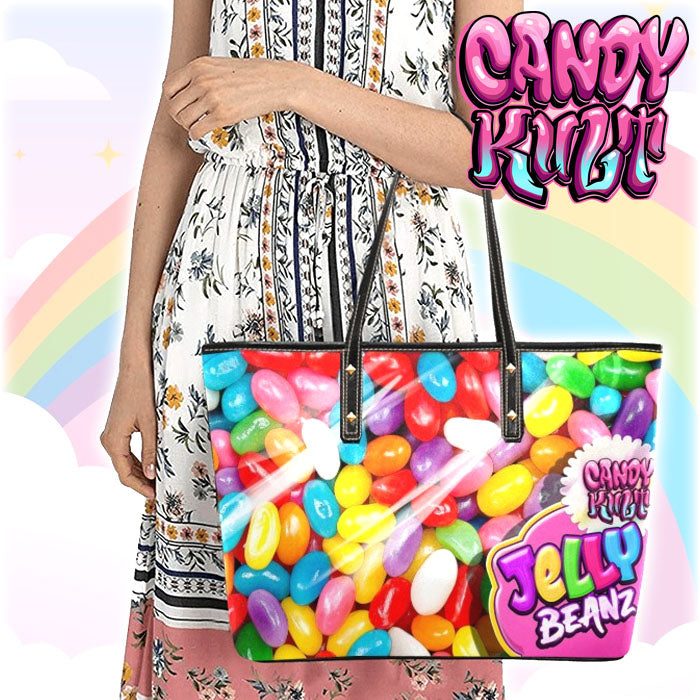 Jelly Beanz Candy Kult Large Tote Bag - Candy Kult - Candy Cult - Candy Kult Land - Wishbone - Boo Kitty - Panku - Frosti - Toxic Kitten - Hex-Heart - Cult Candy - Cake High Heels - [product_vendor}