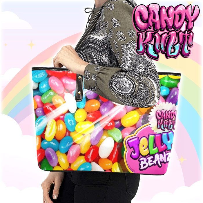 Jelly Beanz Candy Kult Large Tote Bag - Candy Kult - Candy Cult - Candy Kult Land - Wishbone - Boo Kitty - Panku - Frosti - Toxic Kitten - Hex-Heart - Cult Candy - Cake High Heels - [product_vendor}