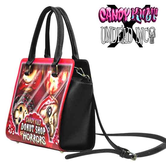 Donut Box Of Horrors Candy Kult Crossbody Handbag - Candy Kult - Candy Cult - Candy Kult Land - Wishbone - Boo Kitty - Panku - Frosti - Toxic Kitten - Hex-Heart - Cult Candy - Cake High Heels - [product_vendor}
